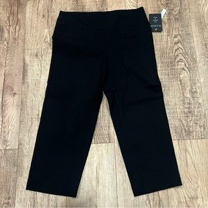 ZAC & RACHEL | cropped pull-on dress pants black